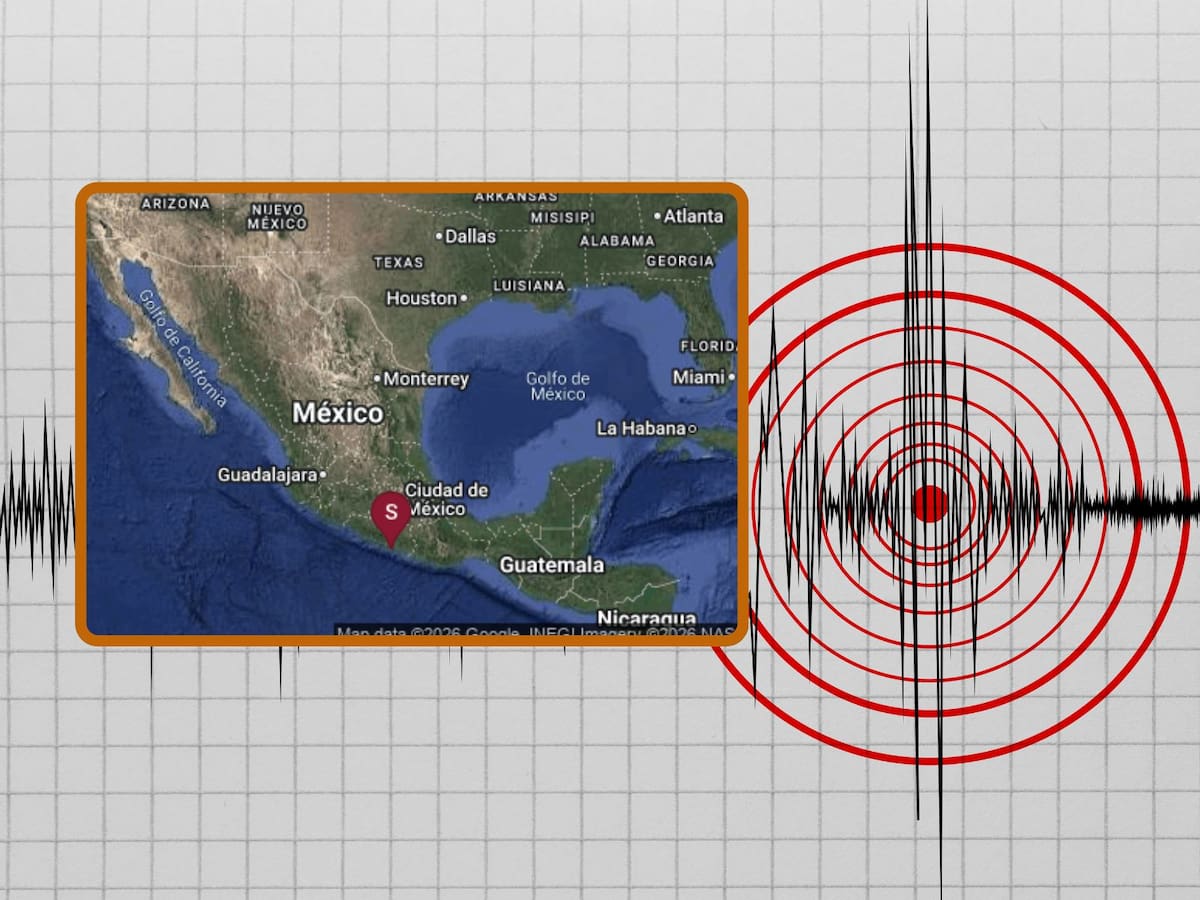 Sismos hoy en México: movimientos en cuatro estados activan alertas y protocolos de seguridad. | Crédito: SSN/Canva