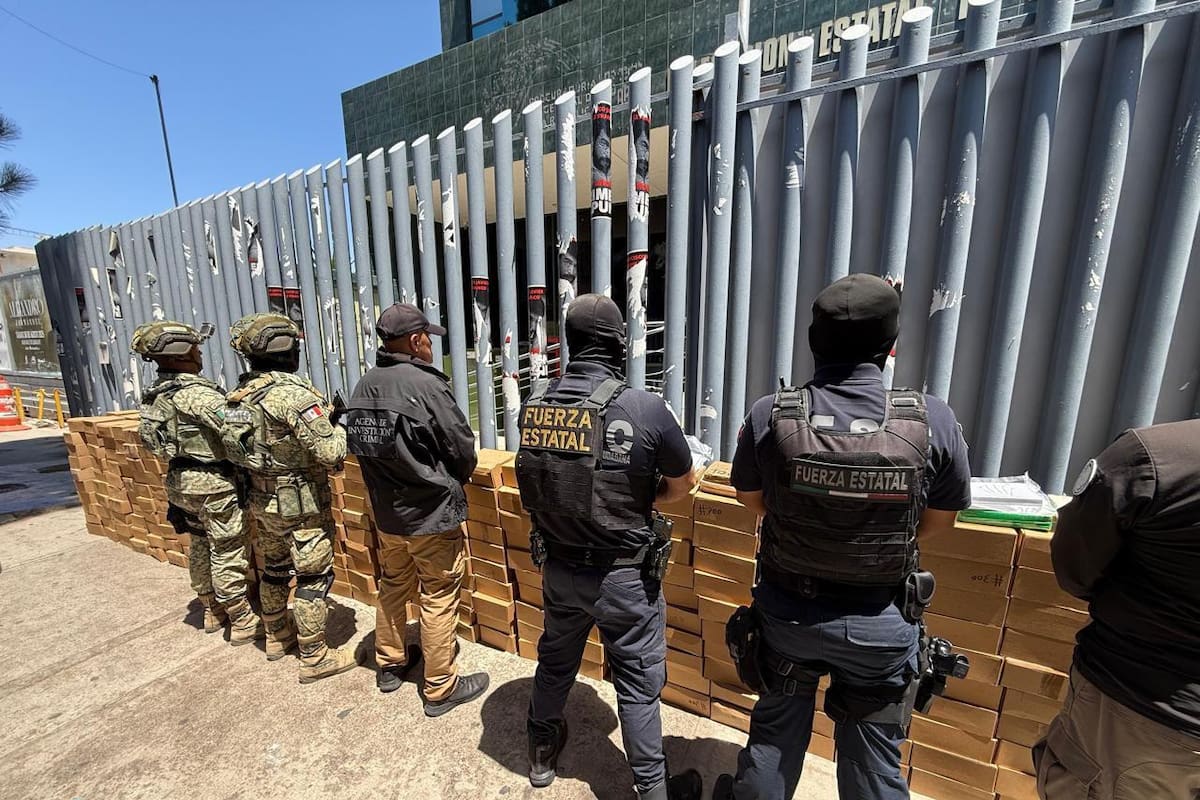 Aseguran cerca de 1.5 toneladas de drogas en Tijuana