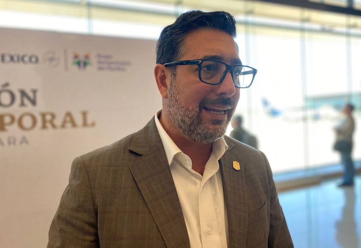 Miguel Aguiñiga Rodríguez, titular de la Secretaría de Turismo del Estado.