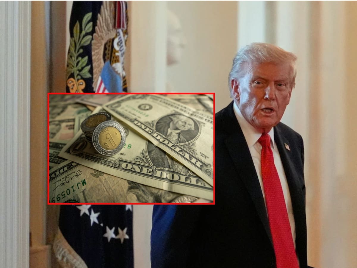 Dólar vs Peso mexicano: ¿En cuánto cotiza el tipo de cambio hoy? | Crédito: AP/Canva