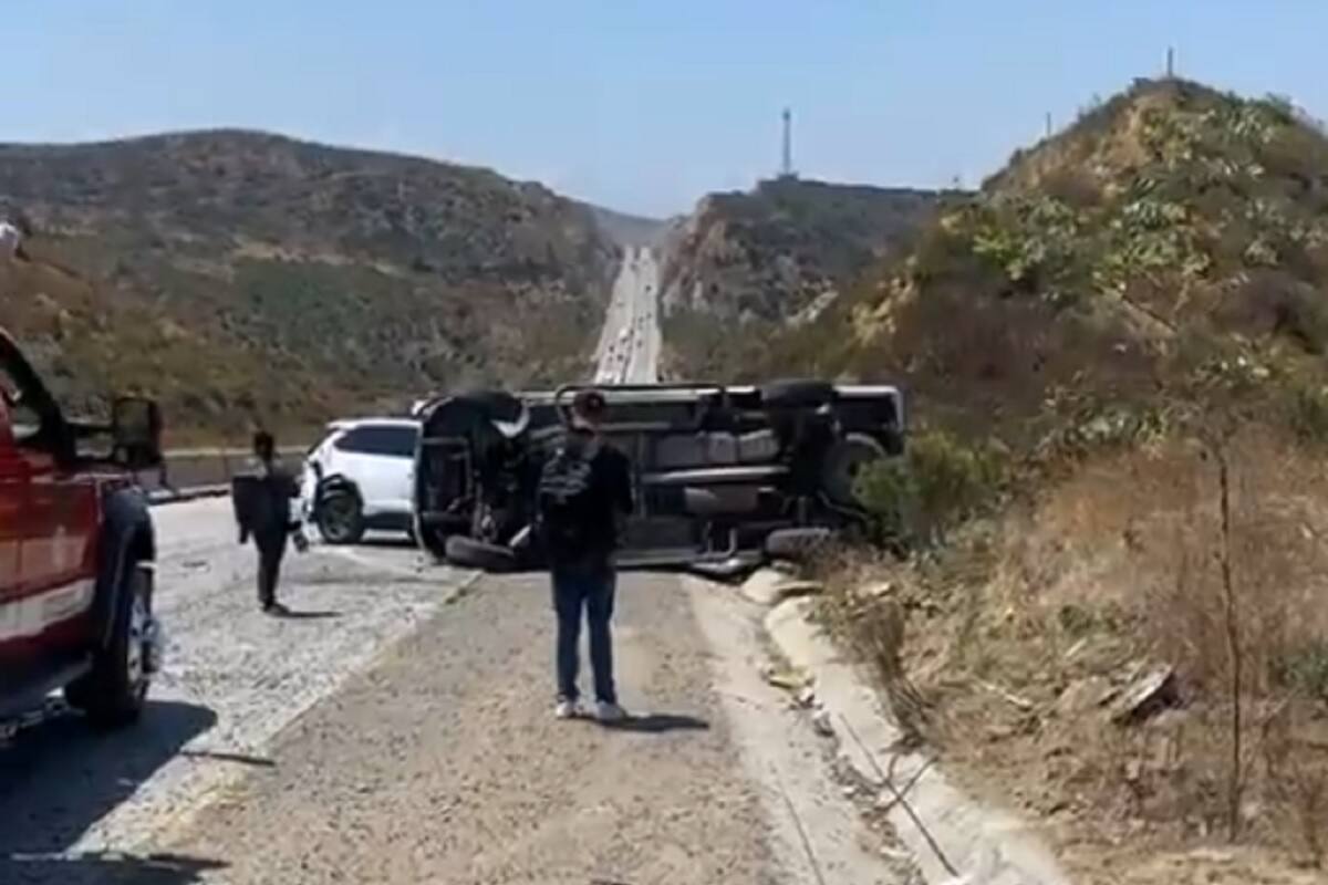Accidente en Bulevar 2000 deja cuatro lesionados