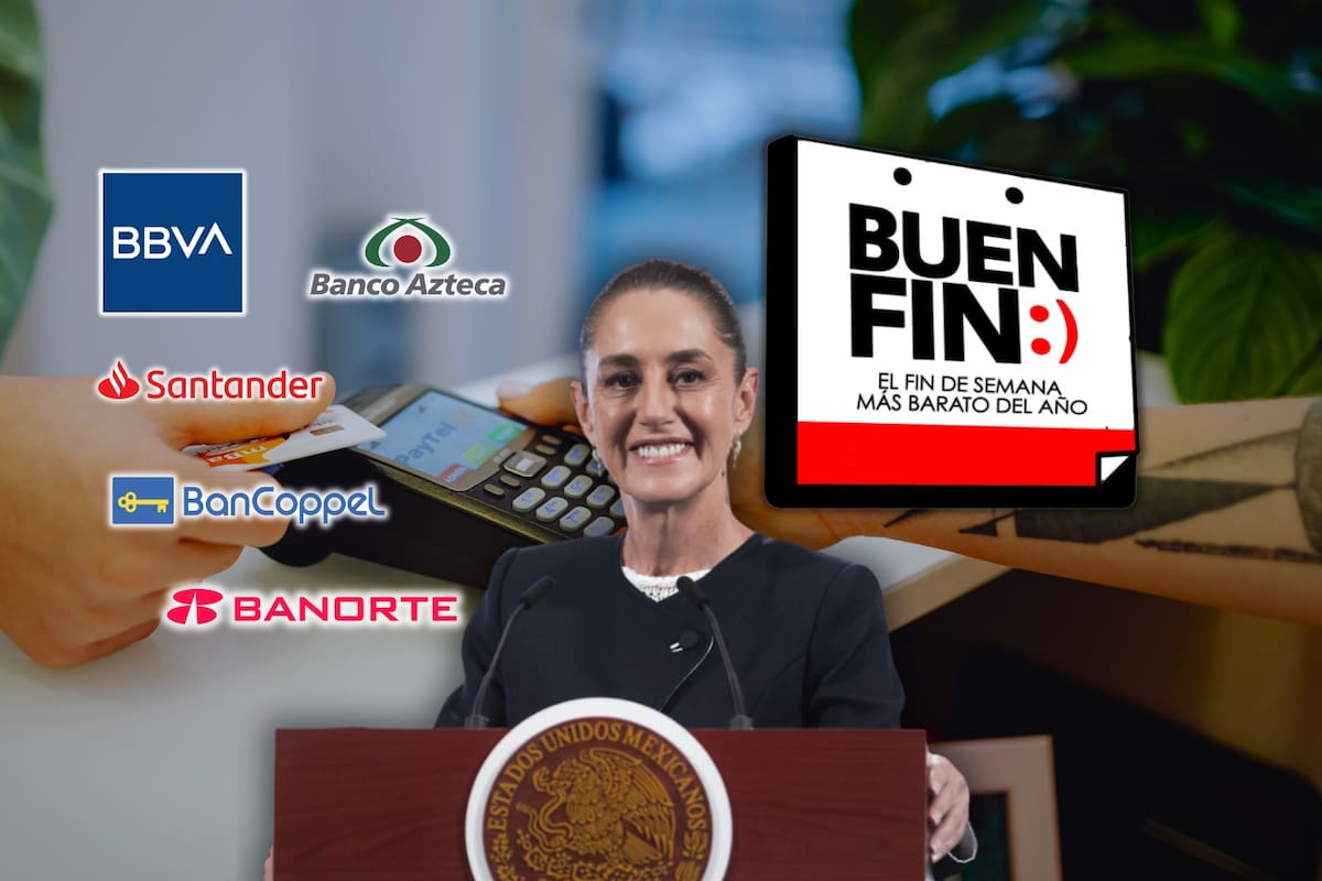 El Buen Fin llegará antes para coincidir con el megapuente y estos bancos tendrán grandes promociones y meses sin intereses