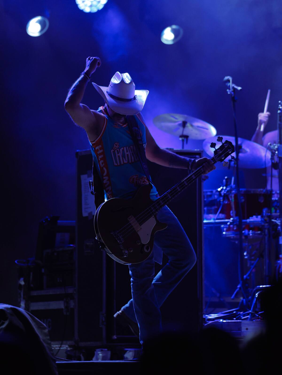 Fobia y Kinky regresaron a Mexicali con el concierto Cometa, realizado en la Plaza de Toros Calafia, en la primera edición del evento, que reunió a seguidores de distintas generaciones. Foto: Juan J. Morales
