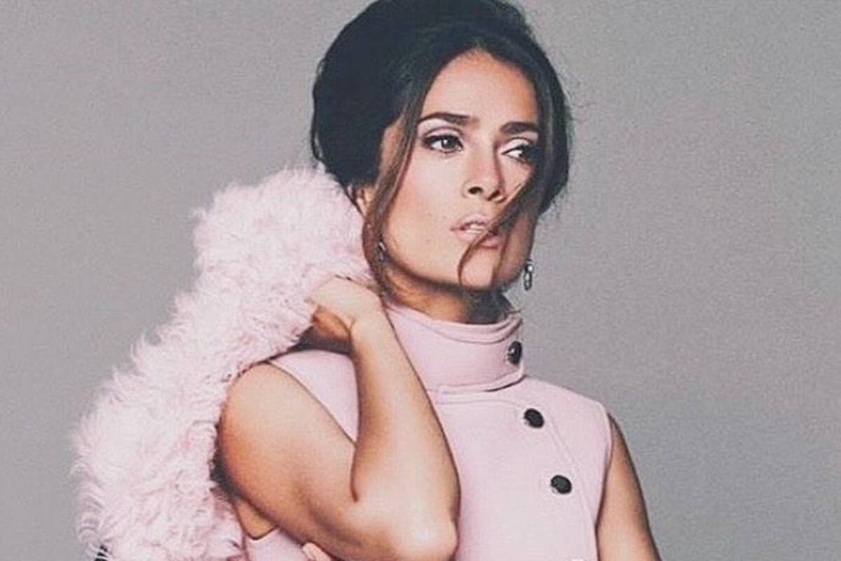 Mensaje de esperanza y lleno de colores comparte Salma Hayek a trabajadores de la salud