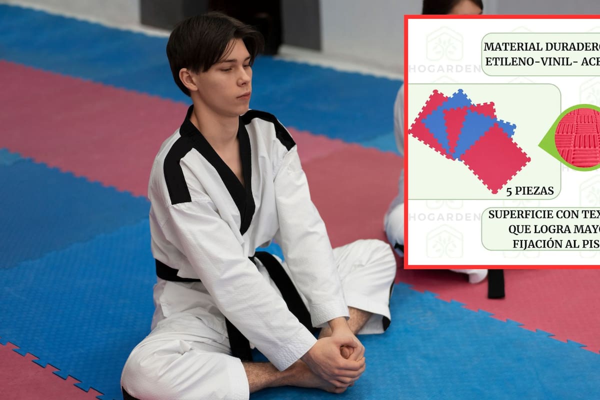 Hogarden rebaja 20% el paquete de 5 m² de tatami profesional en Mercado Libre: una solución de espuma EVA de alta densidad por 1,920 pesos con envío gratis