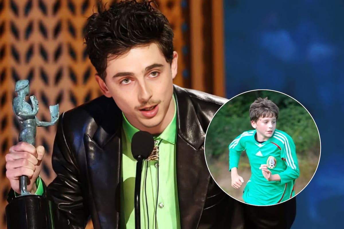 Timothée Chalamet festeja sus 30 años y presume su “lado mexicano” con foto usando la playera de la Selección Mexicana