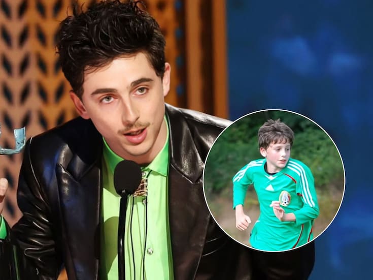 Timothée Chalamet festeja sus 30 años y presume su “lado mexicano” con foto usando la playera de la Selección Mexicana