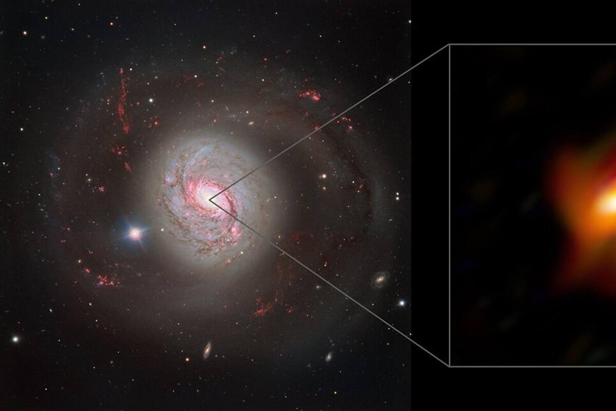 Los secretos que un agujero negro supermasivo reveló de los centros galácticos