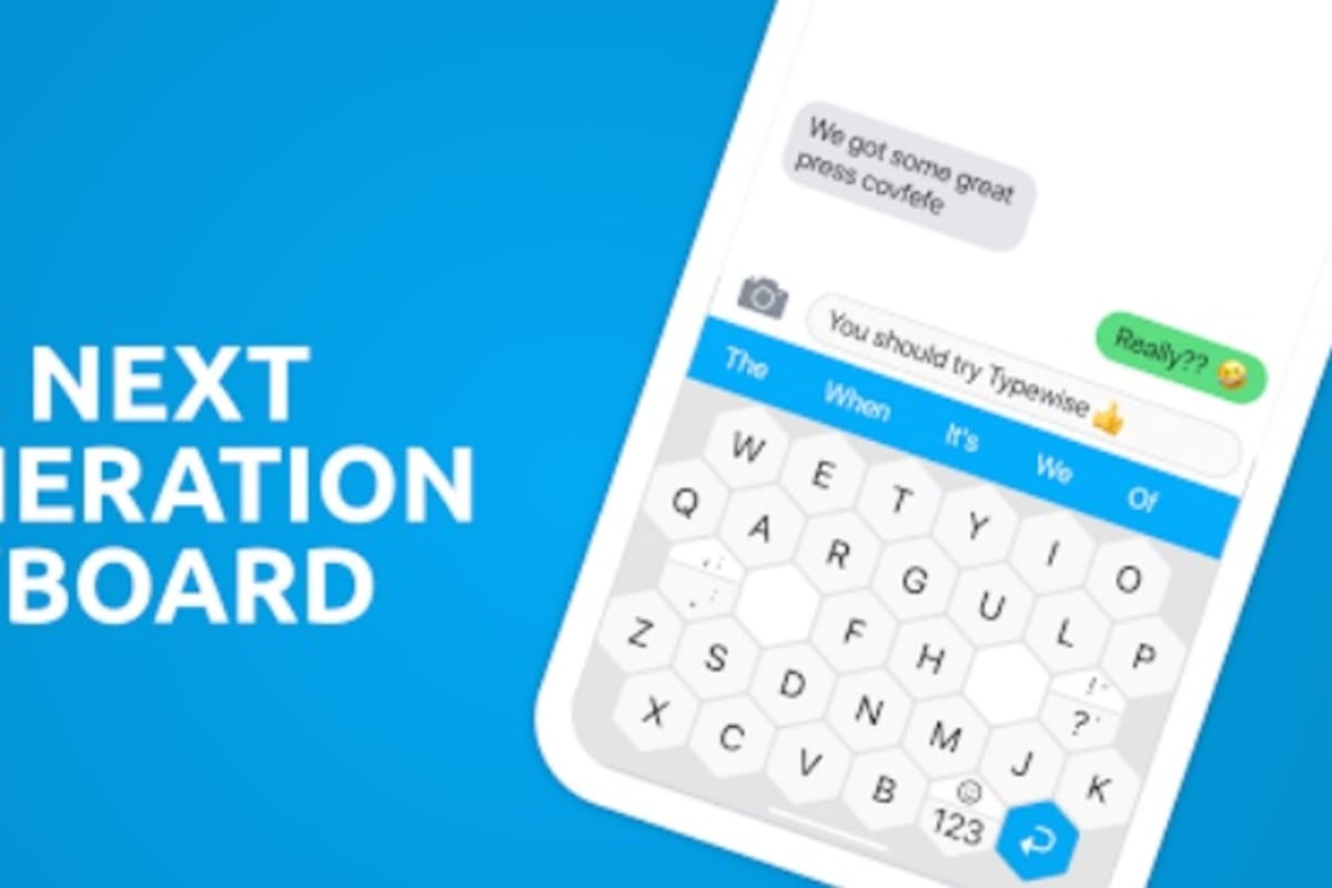 Teclado del futuro para teléfonos que quiere acabar con el QWERTY