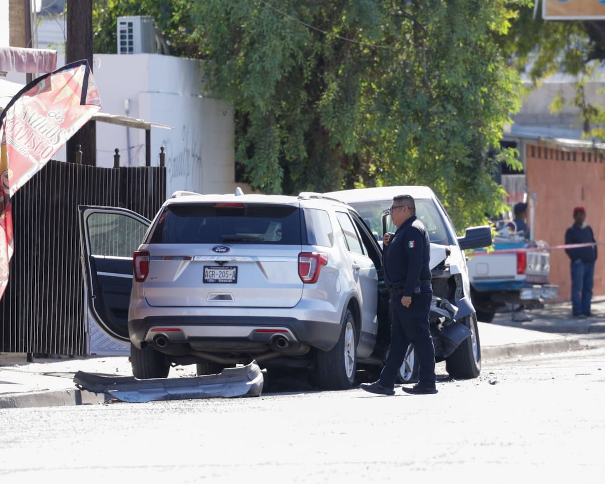 Un hombre perdió la vida luego de que se registrara un accidente de tránsito la mañana de este martes en la colonia Prohogar l Foto: Javier Gallegos