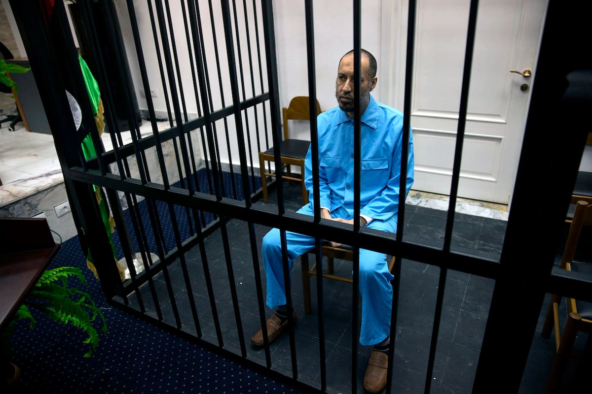 Tribunal libio ordena la liberación de Al Saadi al Gadafi, hijo de dictador Muamar al Gadafi