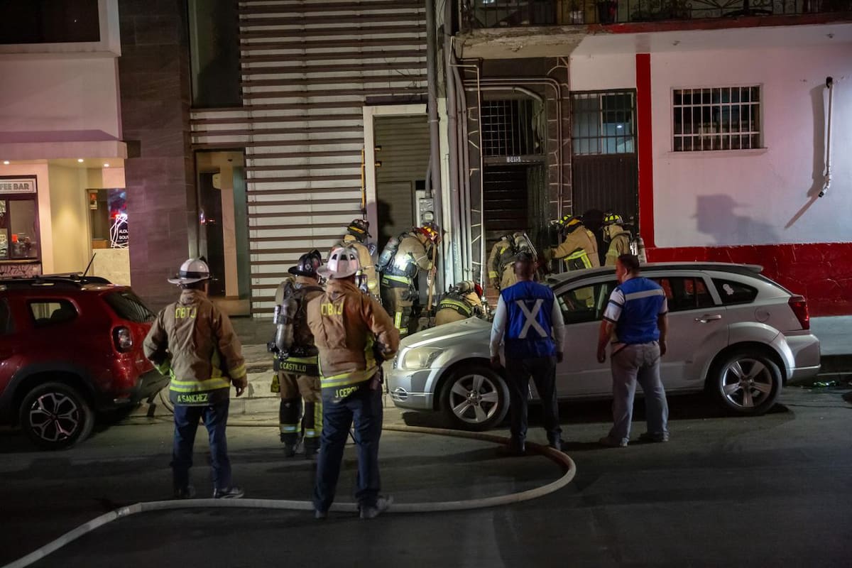 Atienden fuga de gas en calle 10