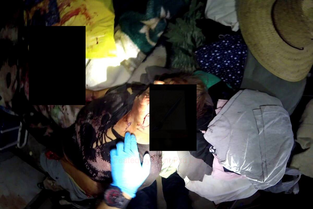 Terrible asesinato de una mujer en Mexicali