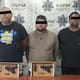Hombre ensangrentado escapa de secuestro y delata a tres hombres armados; los detienen