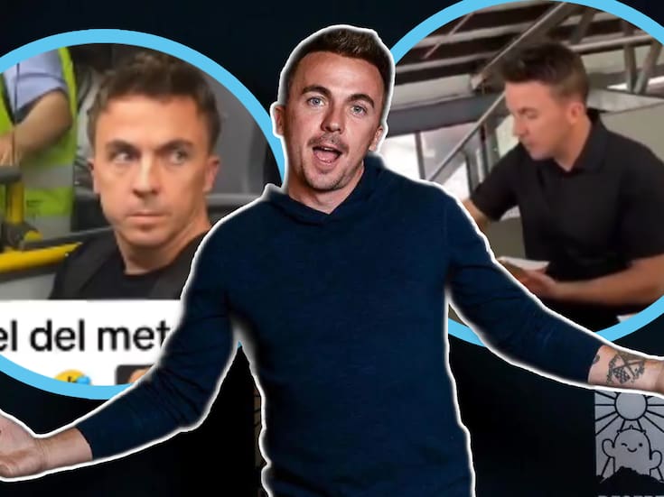 Frankie Muniz fue sorprendido usando el metro y comiendo tacos en Monterrey previo a la Comic-Con