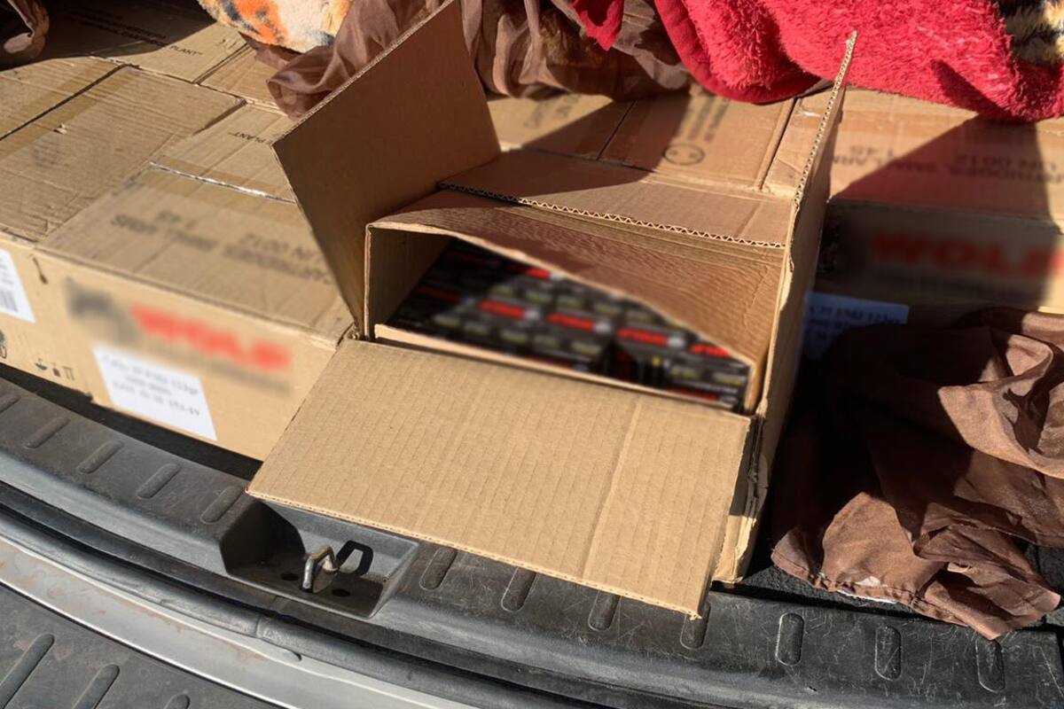 Aseguran vehículos que transportaban armamento en Sonora