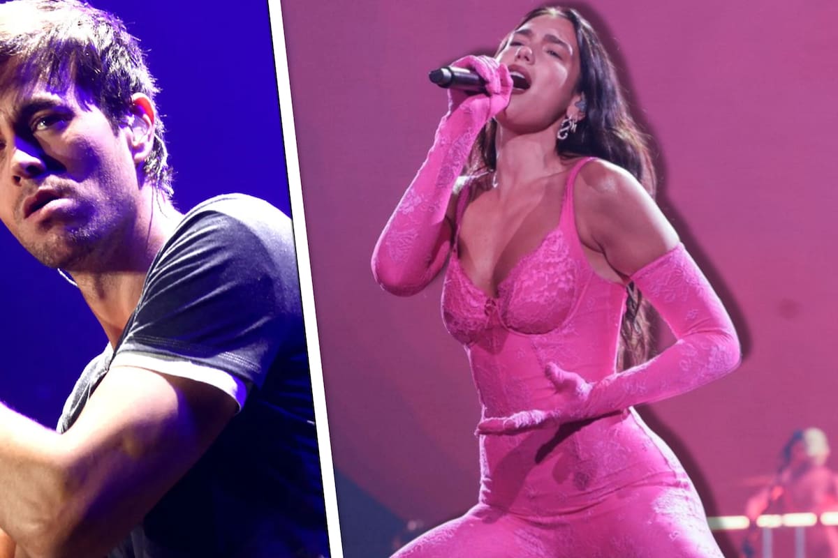 Dua Lipa sorprende a su público al cantar en español un éxito de Enrique Iglesias