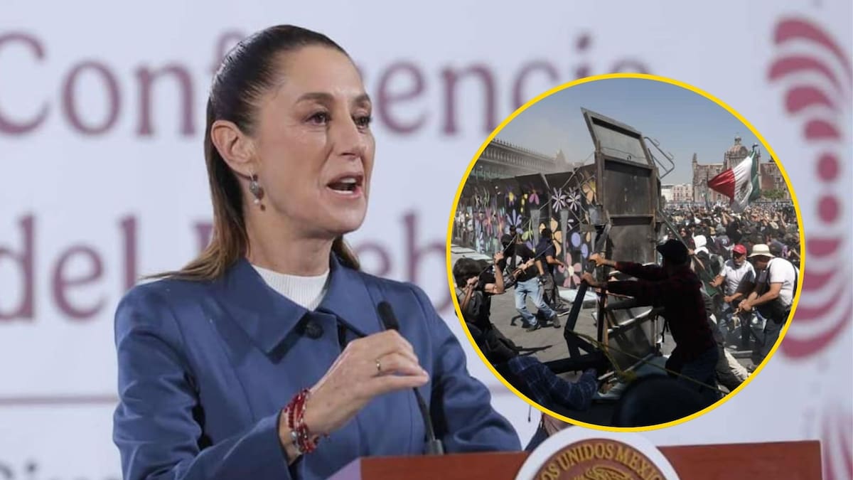 Sheinbaum descarta que bloque negro tenga que ver con la 4T y confirma desfile militar del 20 de noviembre pese a nueva marcha convocada por la “Generación Z”