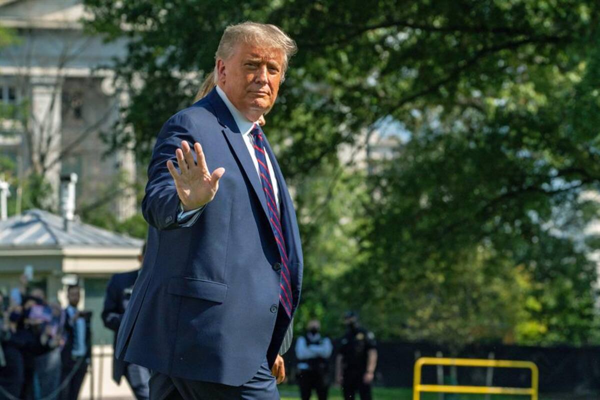 Donald Trump anuncia que saldrá del hospital y dice que no tengan miedo al Covid-19