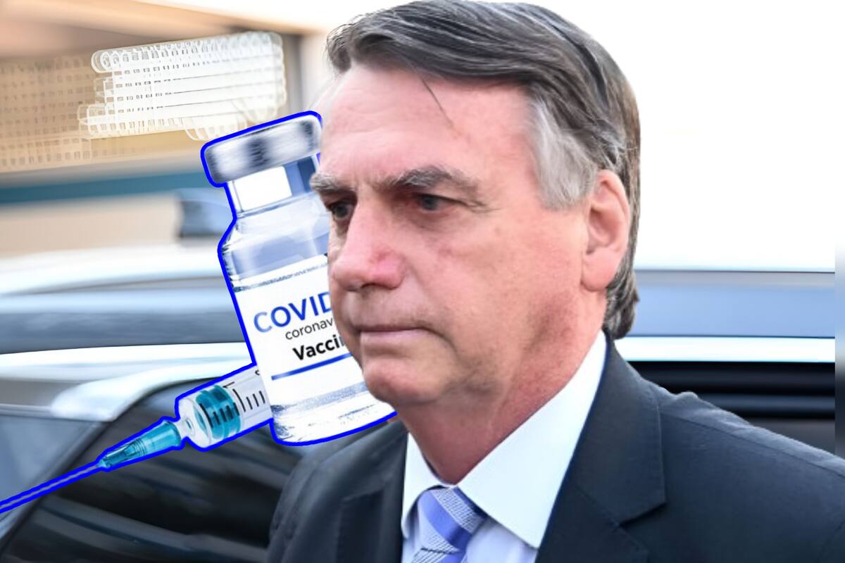 Acusan al ex presidente Bolsonaro de falsificar su certificado de vacunación para poder salir de Brasil