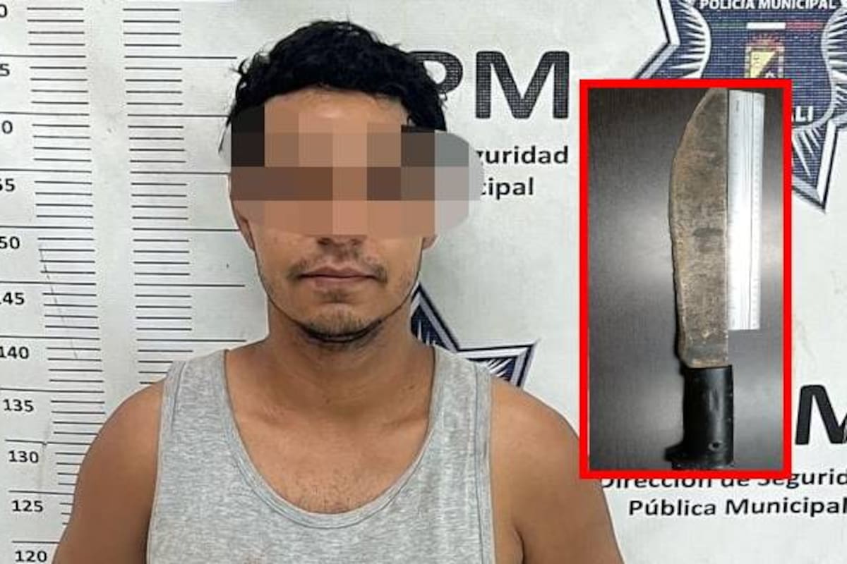Irrumpió en una casa con machete en mano y amenazó de muerte al dueño