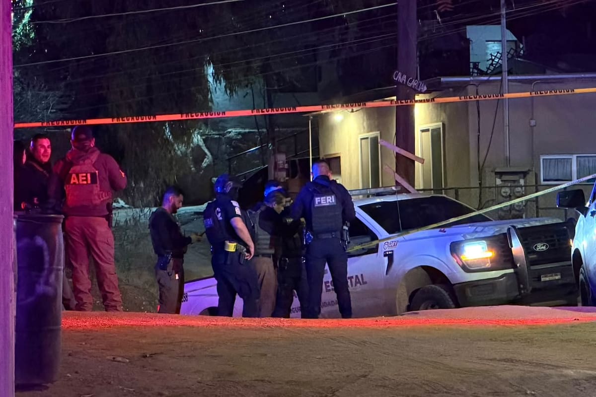 Una agente sin vida y a otro herido tras ataque armado contra la Fuerza Estatal en Tecate