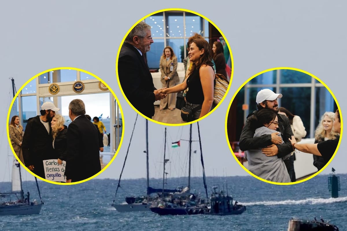 Tras días de detención en Israel, seis mexicanos de la Flotilla por Gaza regresan a México