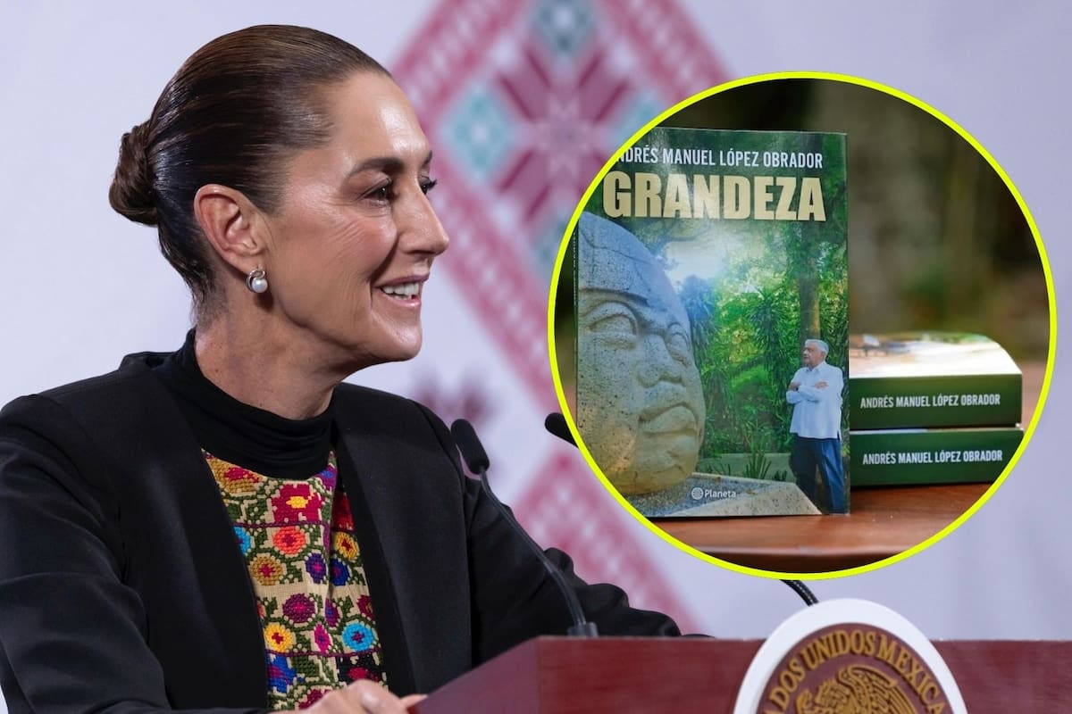 Agradece Sheinbaum a AMLO: “Hay que leer su libro”, dice