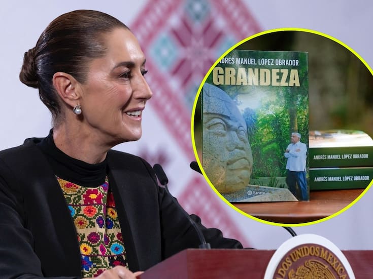 Agradece Sheinbaum a AMLO: “Hay que leer su libro”, dice