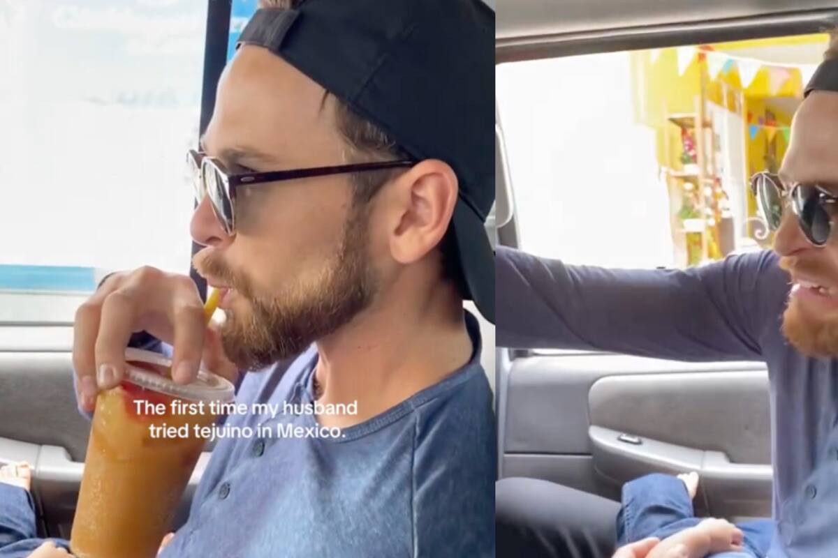 VIRAL: estadounidense prueba el tejuino por primera vez y esta fue su graciosa reacción