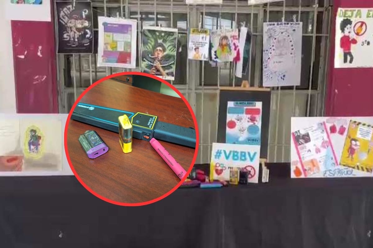 Disminuye el uso de vapeadores en secundaria de Ciudad Obregón