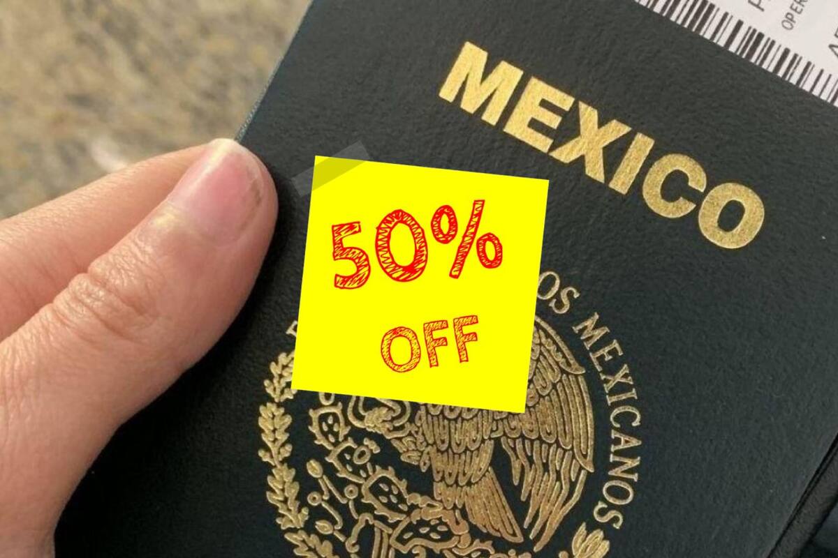 Esto cuesta el pasaporte mexicano por 6 años en 2024 y así puedes tener un descuento del 50 %