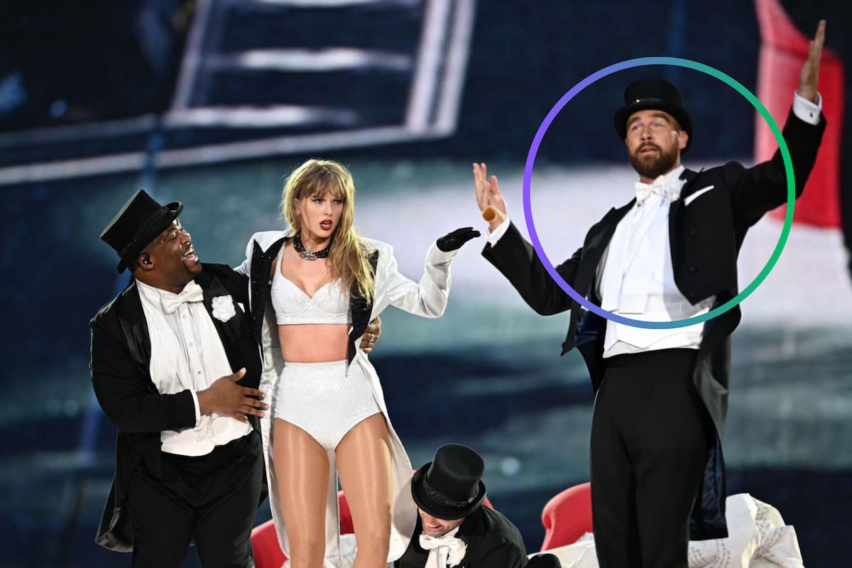 Travis Kelce confiesa que fue su idea subir al escenario del Eras Tour con Taylor Swift