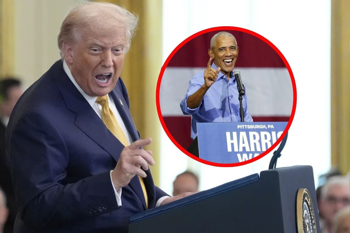 Trump acusa a Obama de cometer “traición” y ordena al Departamento de Justicia de EEUU que lo procese: “Hora de perseguir gente”, dice