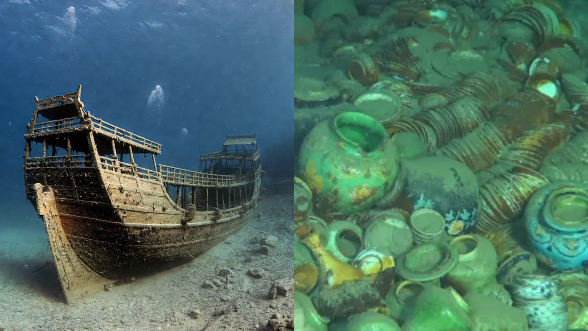 Hallan dos barcos de la dinastía Ming a 1,500 metros de profundidad en el mar de China Meridional