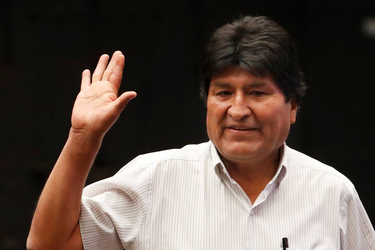 Evo Morales fue de los primeros que mandó ayuda a México por el sismo