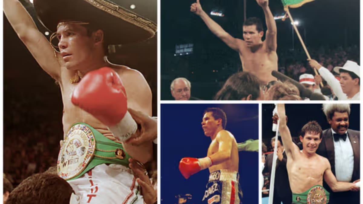 Julio César Chávez, ícono del boxeo mexicano, inspiró la fama internacional de México en este deporte, generando estereotipos culturales que aún influyen en percepciones sociales. /AP