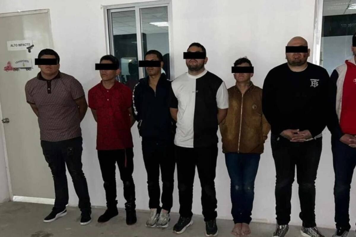 Capturan a siete integrantes del CJNG en Michoacán