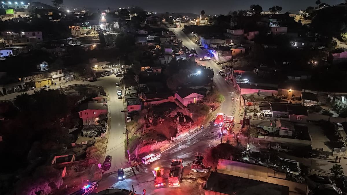 No se reportaron lesionados tras el siniestro. Foto: Border Zoom