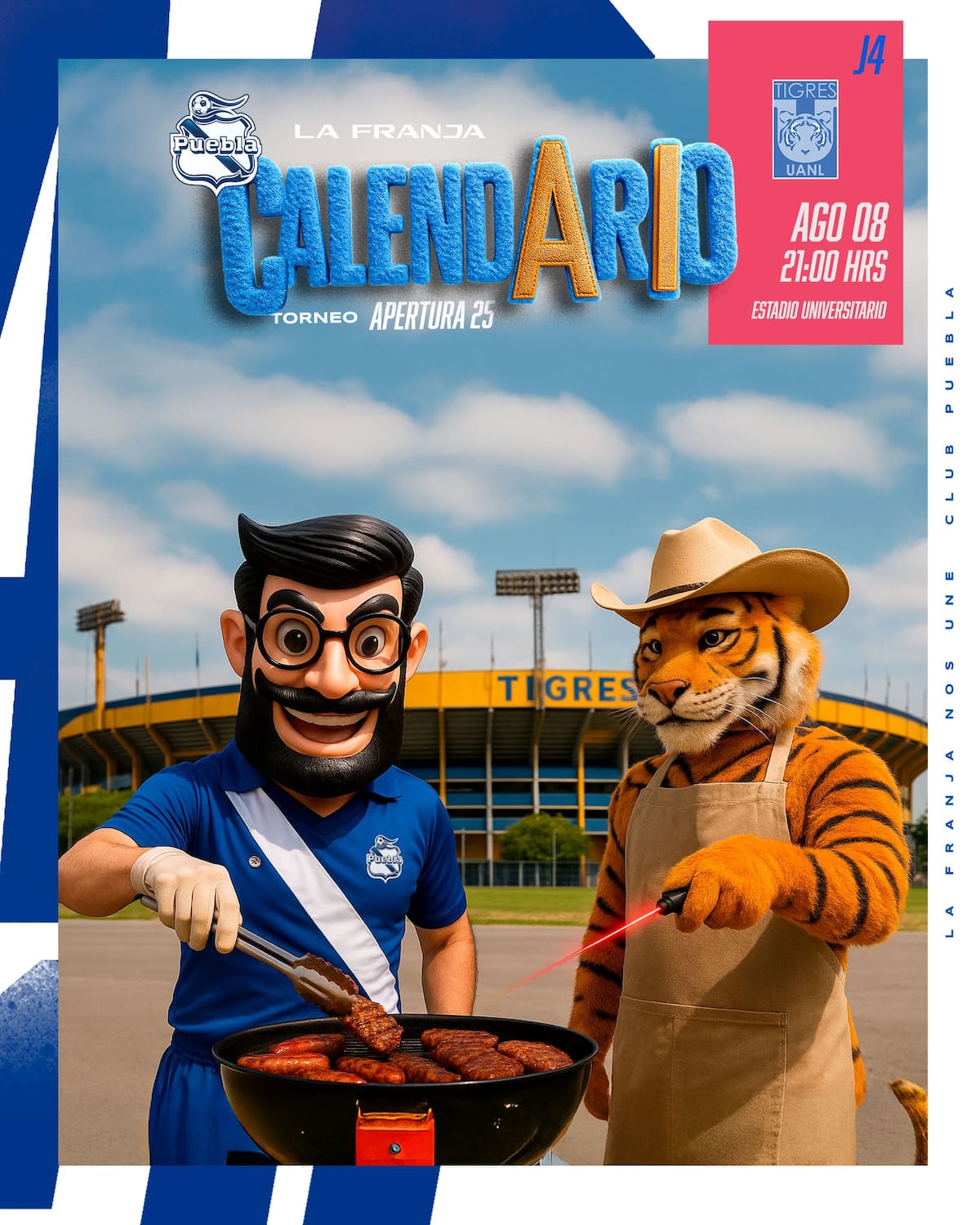 Jornada 4: Puebla visita a Tigres.