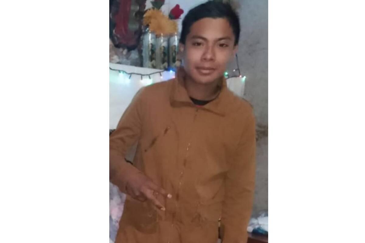 Buscan familiares a Rodrigo Romero Martínez, de 13 años