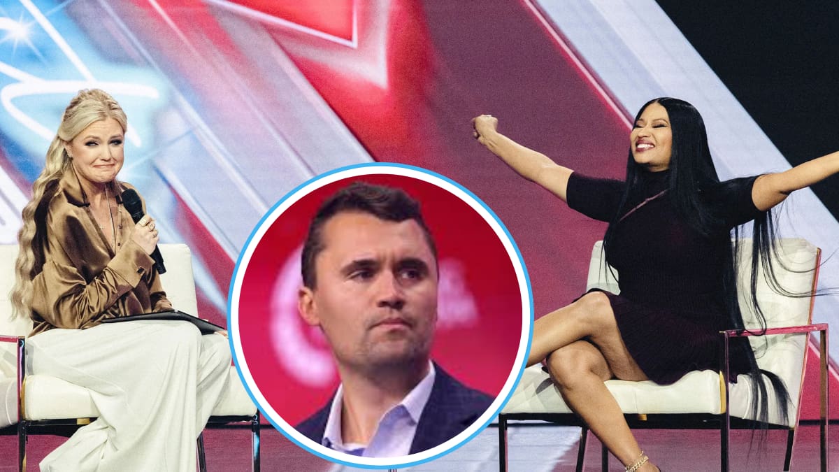 Resurgen comentarios de Charlie Kirk llamando a Nicki Minaj “un mal ejemplo” luego de que la cantante apareciera en evento conservador junto a su viuda