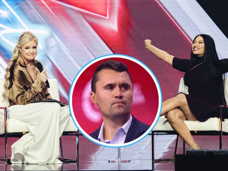 Resurgen comentarios de Charlie Kirk llamando a Nicki Minaj “un mal ejemplo” luego de que la cantante apareciera en evento conservador junto a su viuda