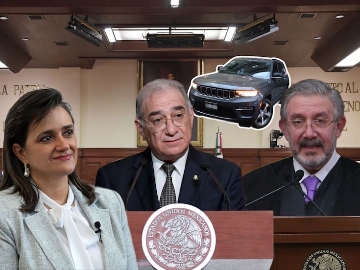 Exministros compraron 4 camionetas blindadas de la SCJN: así funciona la regla que lo permite