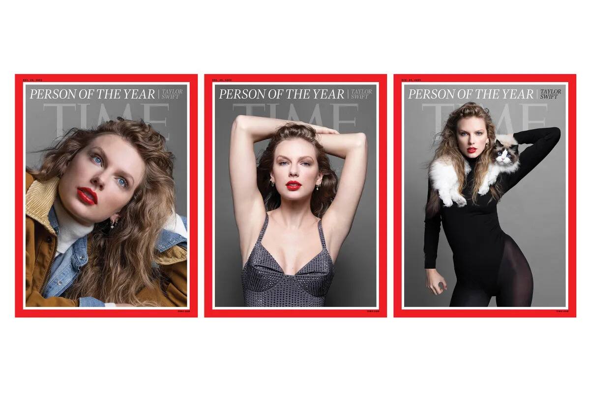 Taylor Swift, nombrada Persona del Año 2023 por Time, destaca por su impacto cultural y social a nivel global