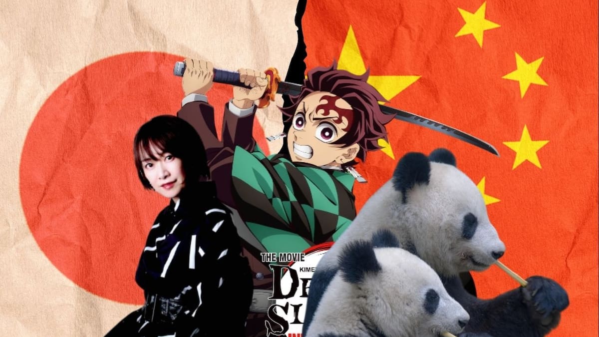 Cómo el enfriamiento en las relaciones diplomáticas entre Japón y China impacta a los pandas, el cine y la música
