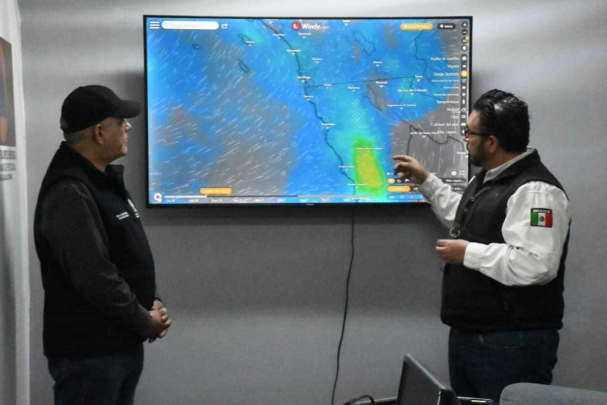 Se esperan fuertes lluvias para este fin de semana en Ensenada