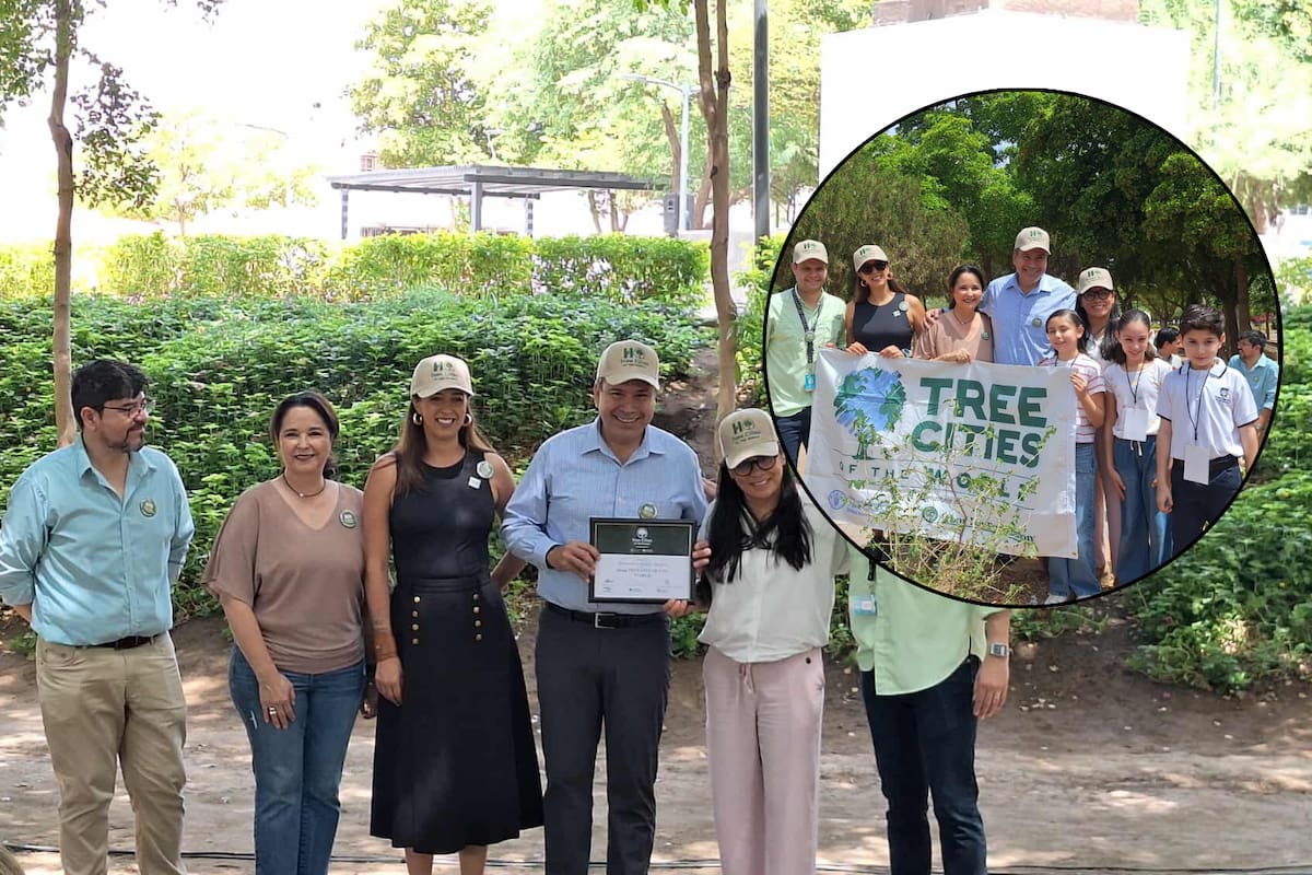 Hermosillo recibe por primera vez el reconocimiento Tree Cities of the World