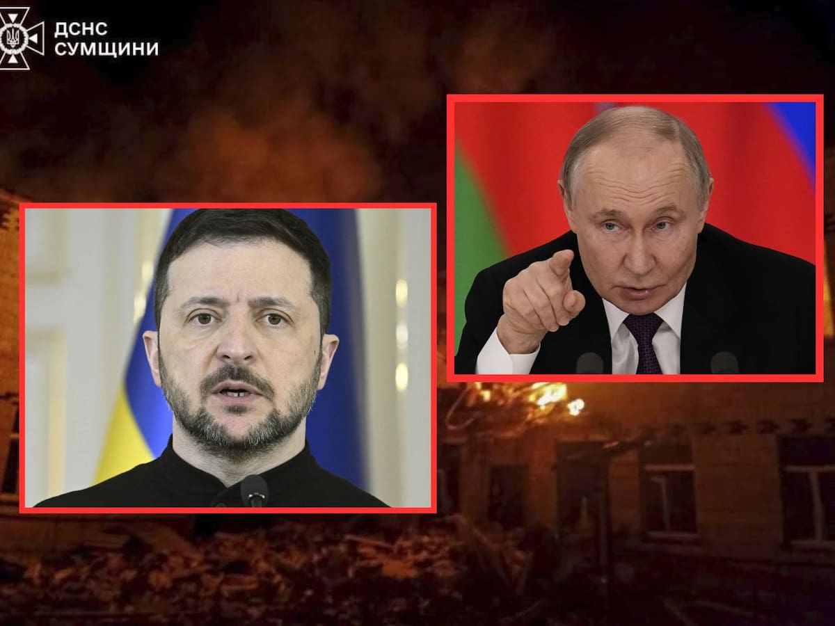 Desde su fallido encuentro en París en 2019, bajo la mediación de Francia y Alemania, Putin y Zelenski no se han vuelto a reunir.Crédito: AP