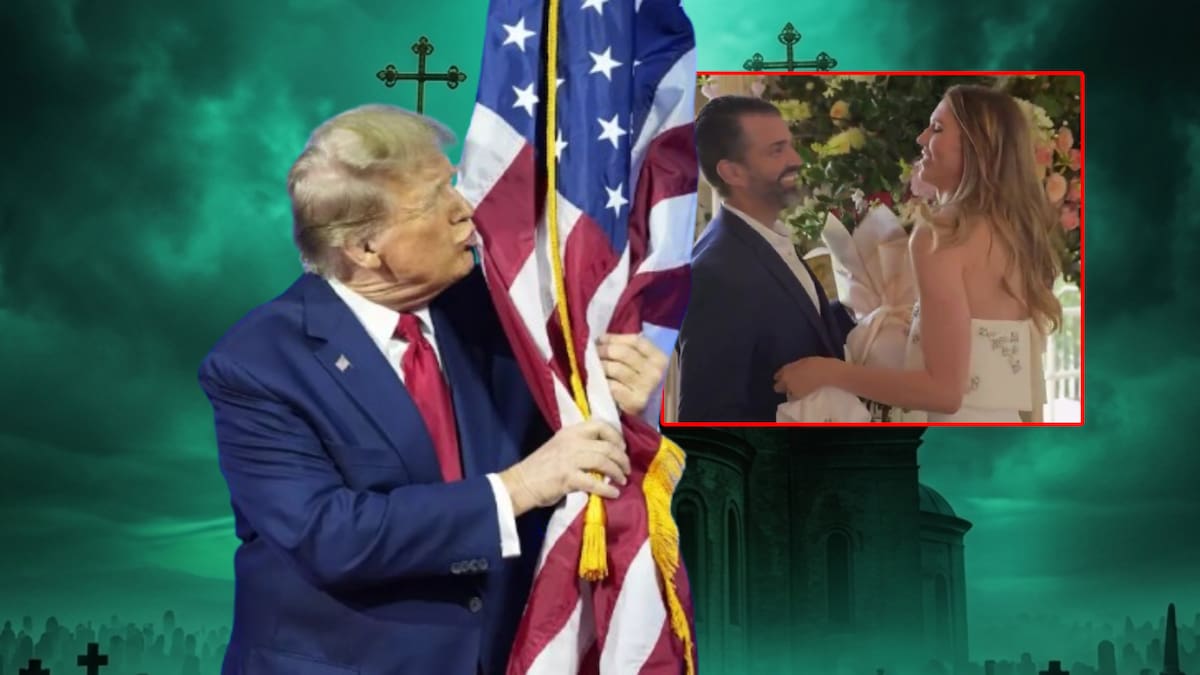 Trump abandonará a su hijo durante su boda en Bahamas, pues aseguró “mi amor por Estados Unidos no me lo permite”